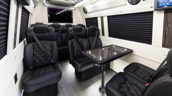 10 passenger sprinter van interior league city