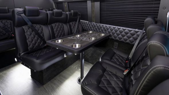 15 passenger sprinter van interior league city