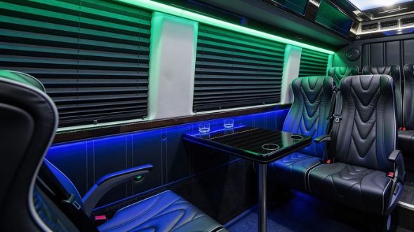 18 passenger sprinter van inside pearland