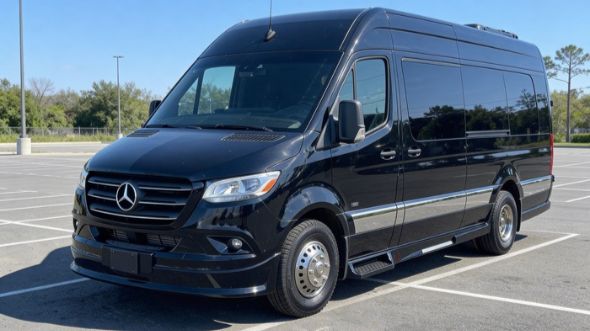 league city airport sprinter van service