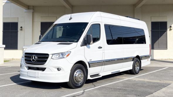 pearland wedding sprinter van rental