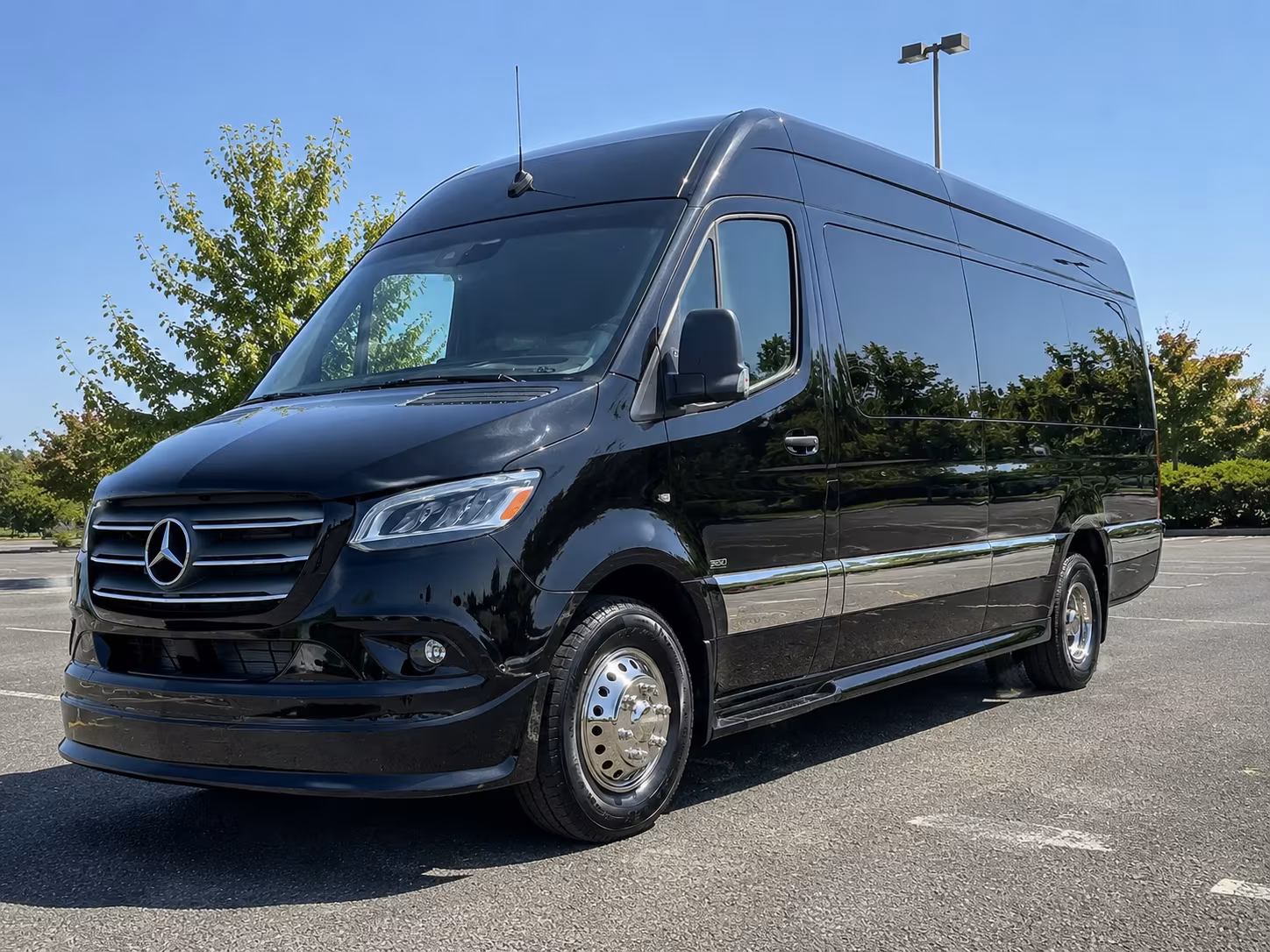 kid and tween birthday sprinter van parties in pearland texas