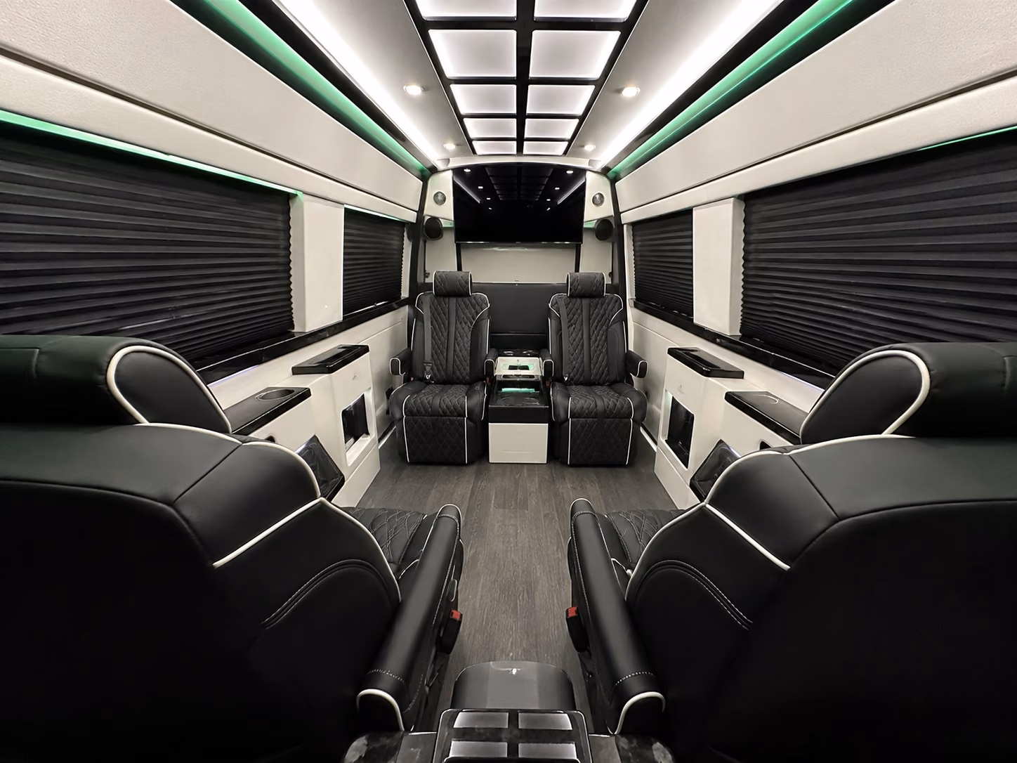 pearland 12 passenger sprinter van inside