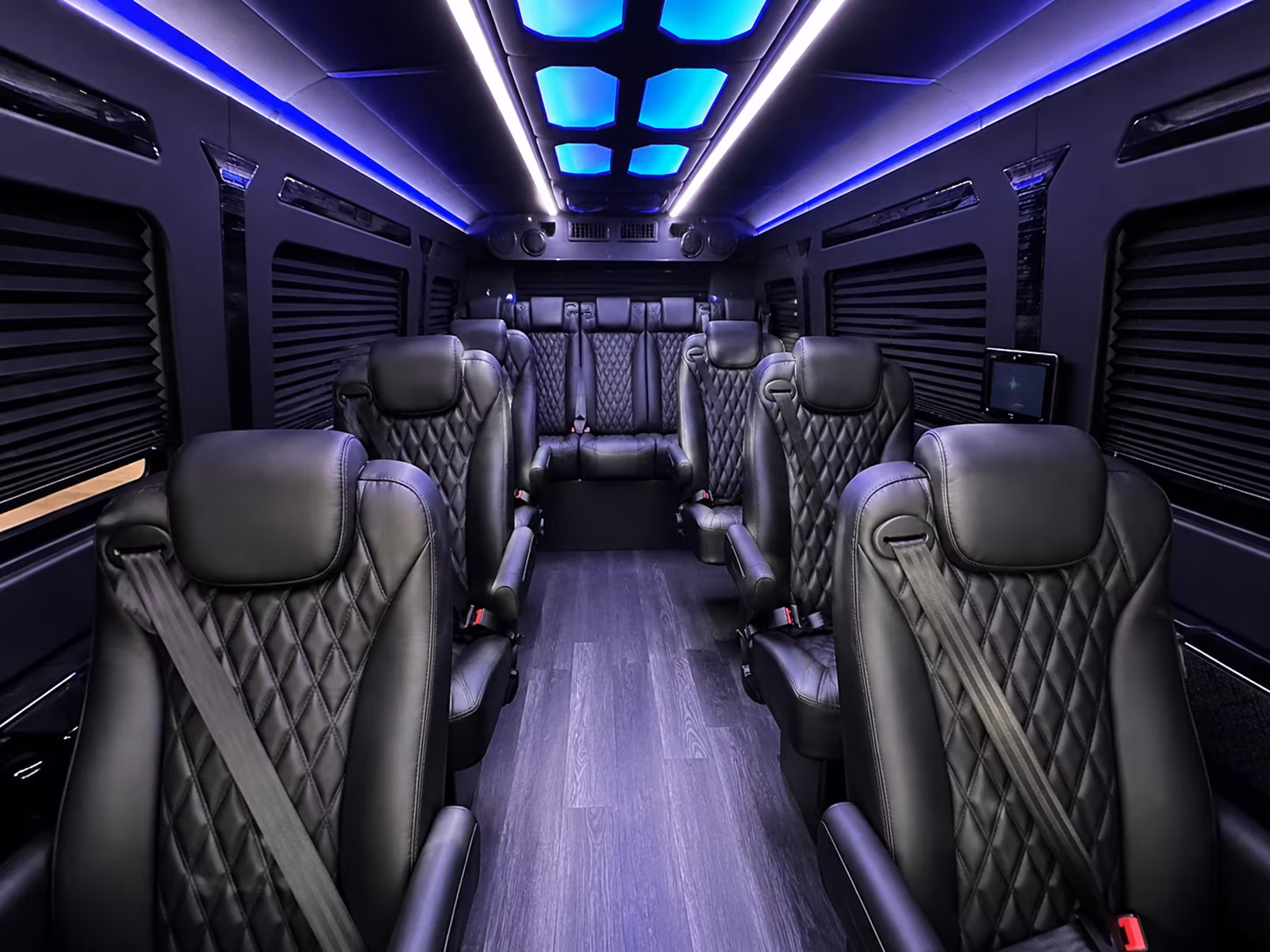 pearland 15 passenger sprinter van interior