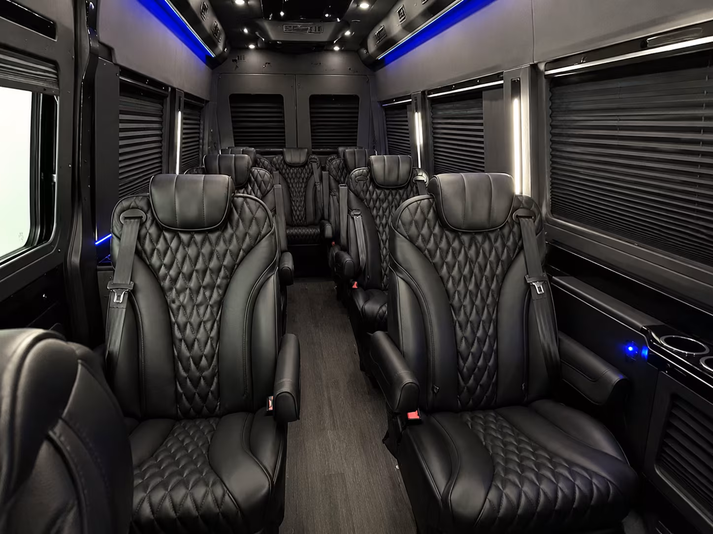 pearland 8 passenger sprinter van interior