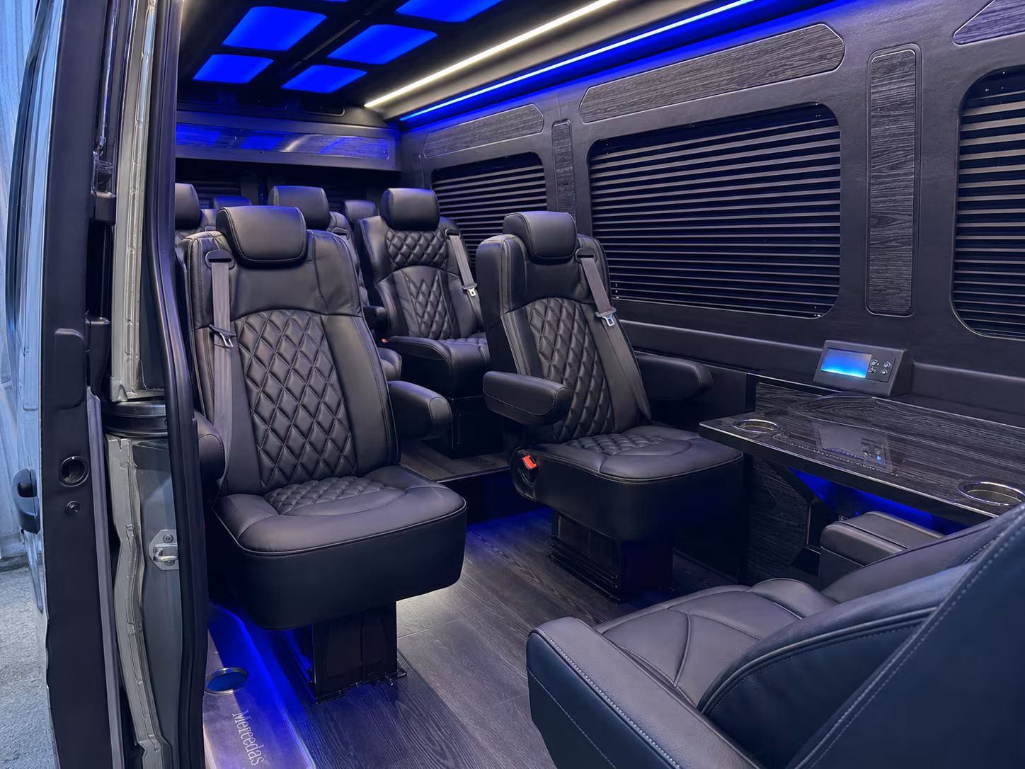 sprinter van transportation for groups and events across pearland