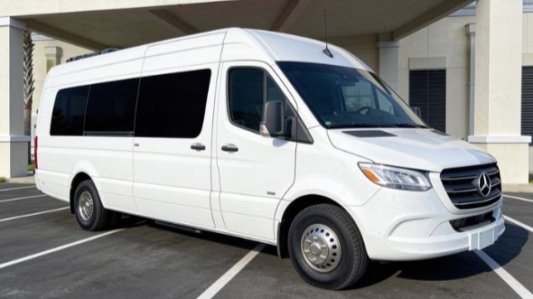 sugar land wedding sprinter van rental